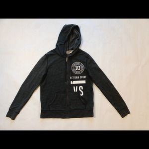 Victoria’s Secret Sport Gray Hoodie Zipper XS
